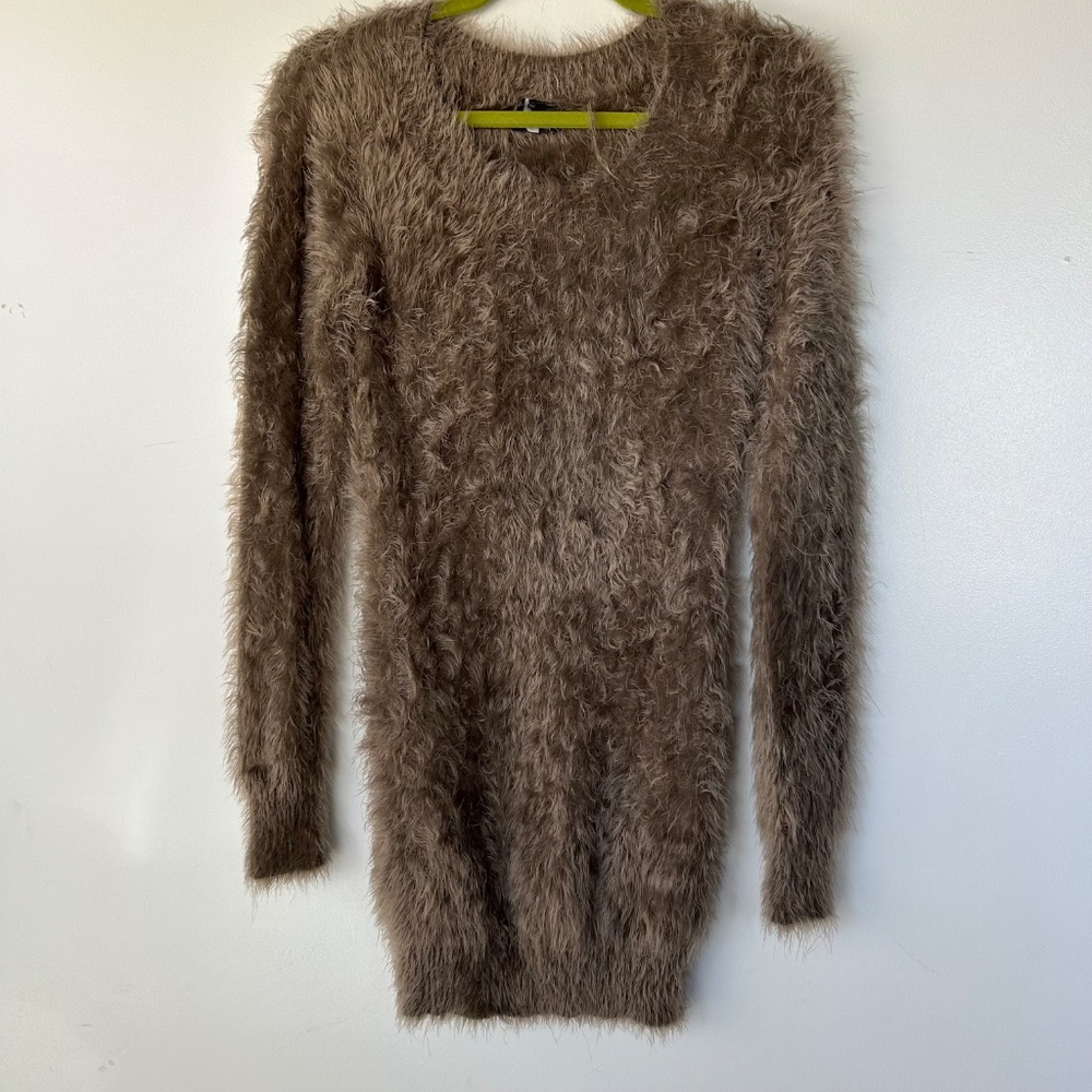Sparkle & Fade sweater light brown